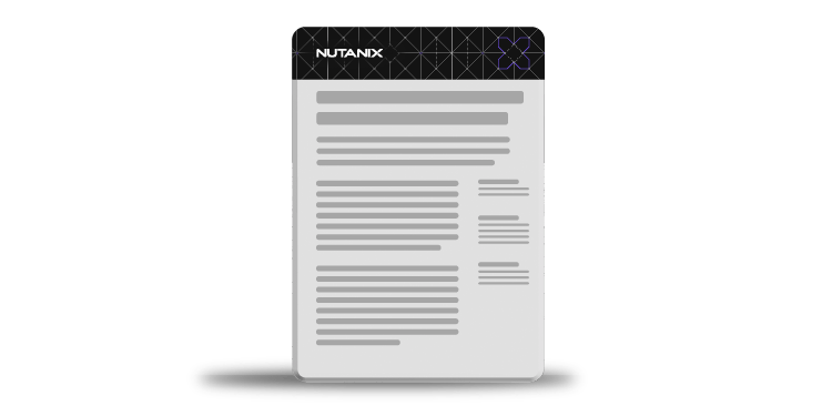 Nutanix Certified Professional - Database Automation datasheet