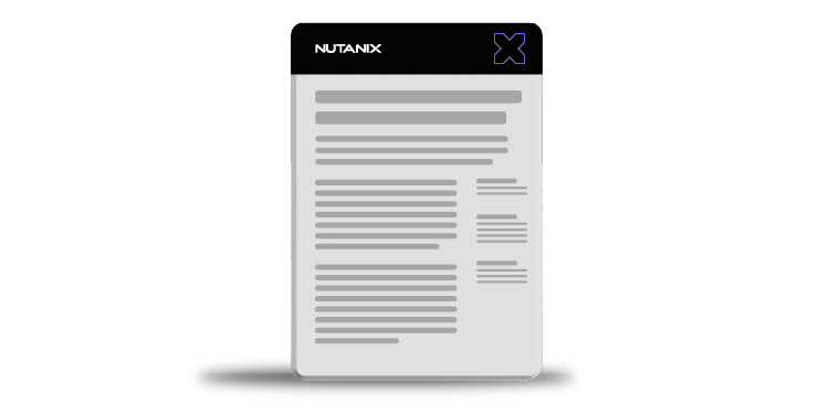 Nutanix Enterprise Cloud on PRIMERGY