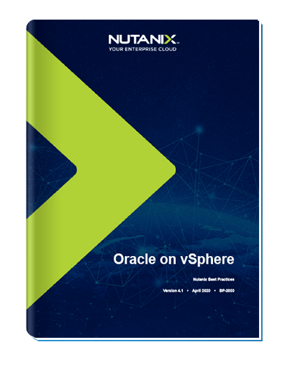 Virtualizing Oracle Databases on Nutanix
