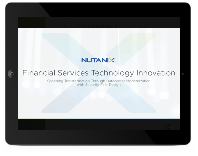 Financial Services Tech Innovation