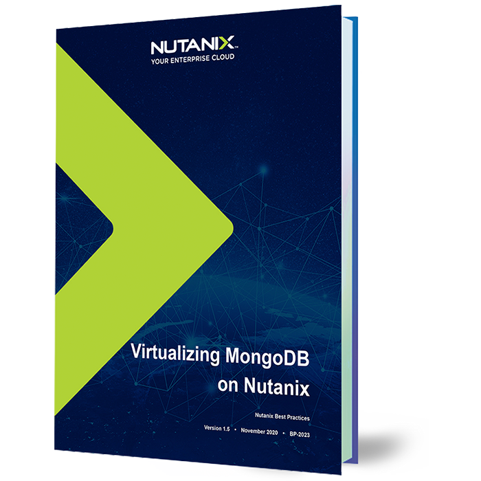 Virtualizing MongoDB on Nutanix