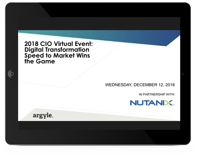 Digital Transformation Speed to Market Wins the Game