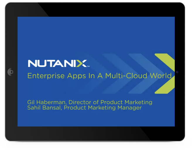 Enterprise Apps in a Multi-Cloud World
