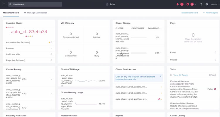 隆重推出 Nutanix Insights：预测性健康和支持自动化服务