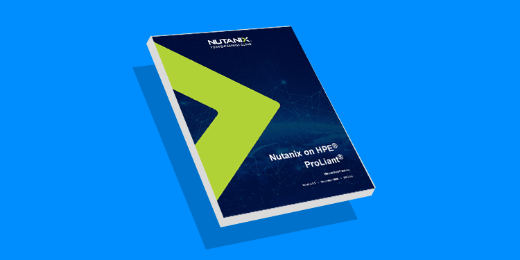 最佳实践：HPE ProLiant 上的 Nutanix