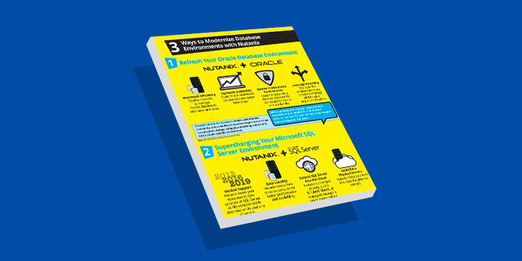 Three Ways to Modernize Database Environments with Nutanix