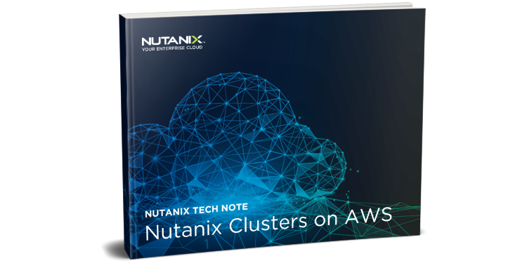 Nutanix Clusters on AWS