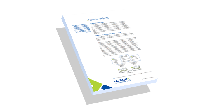 Nutanix Objects Datasheet